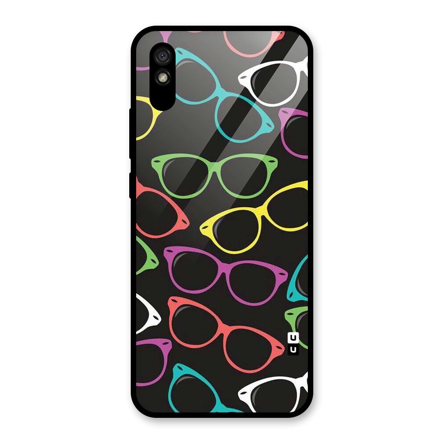 See Colours Glass Back Case for Redmi 9i