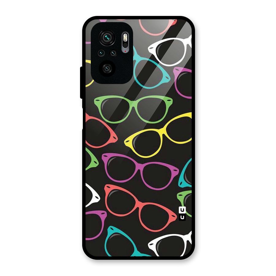 See Colours Glass Back Case for Redmi Note 10S
