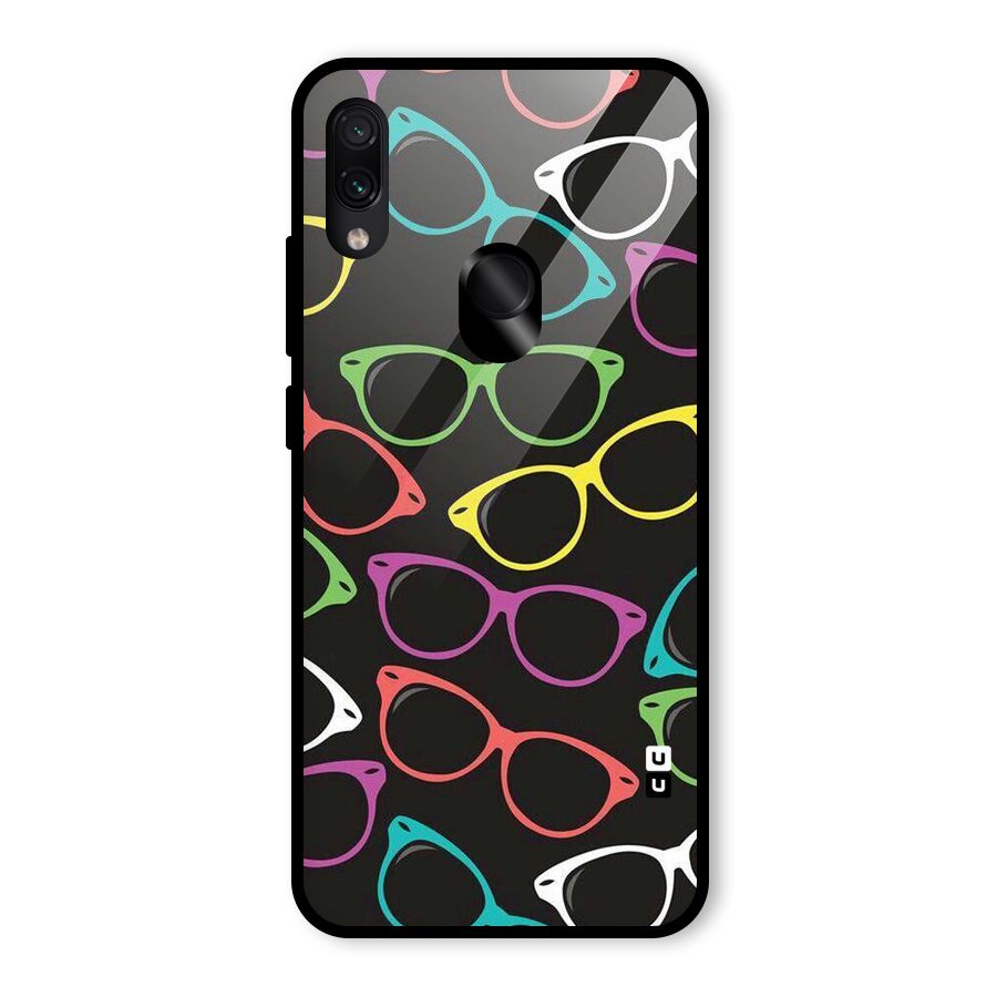 See Colours Glass Back Case for Redmi Note 7S
