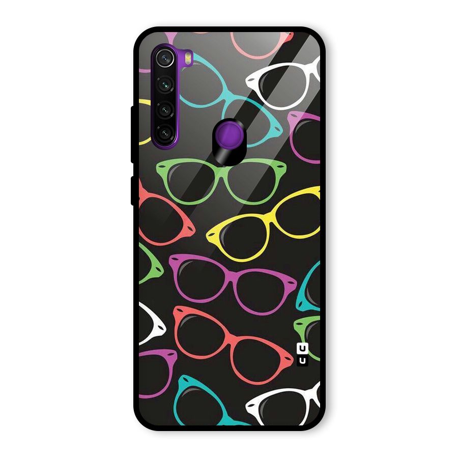 See Colours Glass Back Case for Redmi Note 8