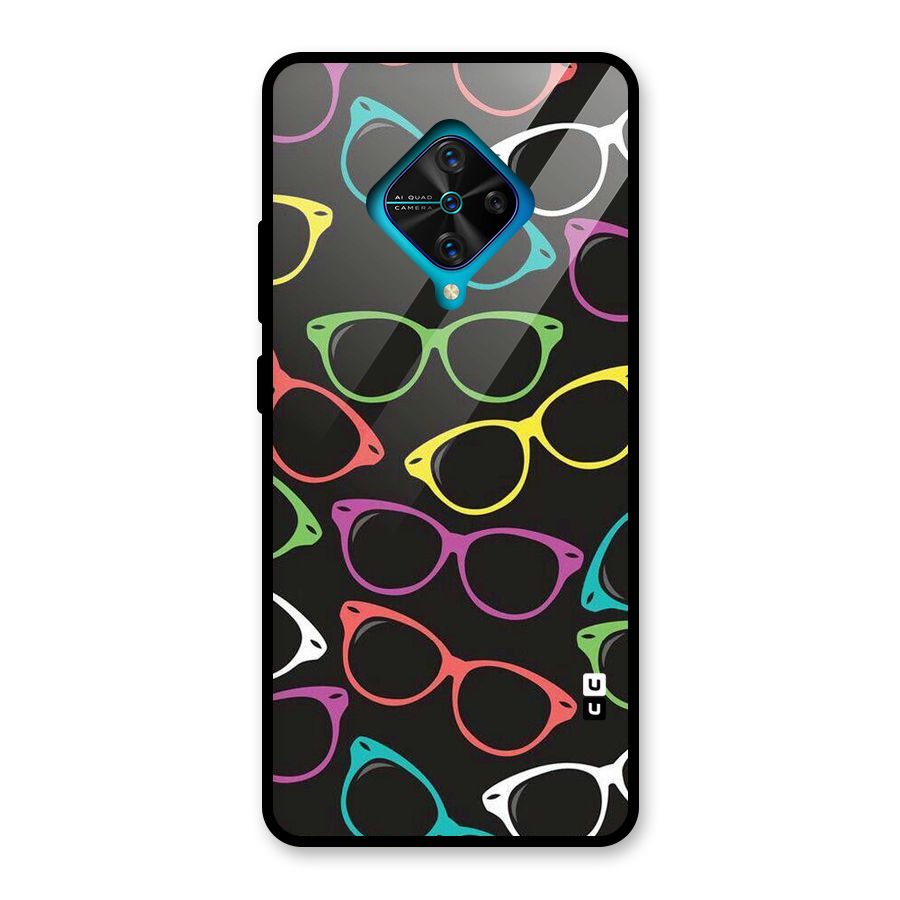See Colours Glass Back Case for Vivo S1 Pro