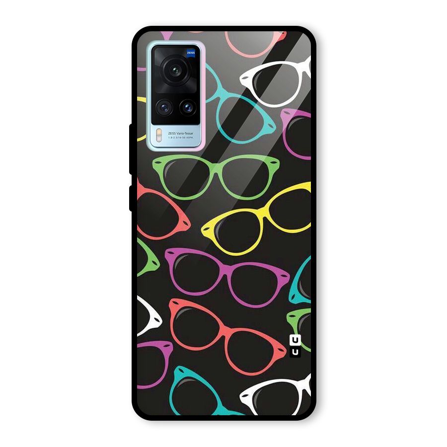 See Colours Glass Back Case for Vivo X60