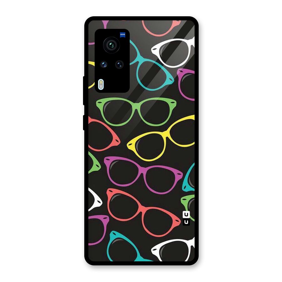 See Colours Glass Back Case for Vivo X60 Pro