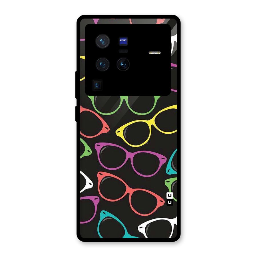 See Colours Glass Back Case for Vivo X80 Pro