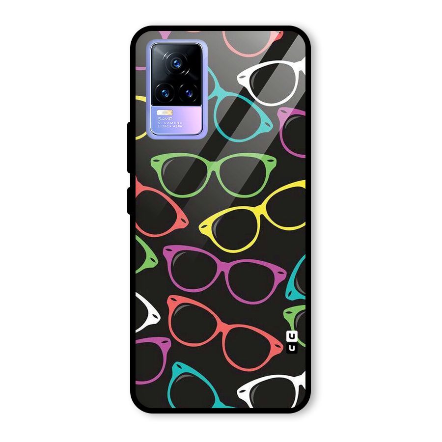 See Colours Glass Back Case for Vivo Y73