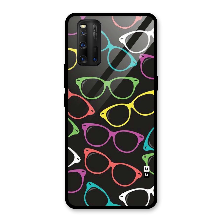 See Colours Glass Back Case for Vivo iQOO 3