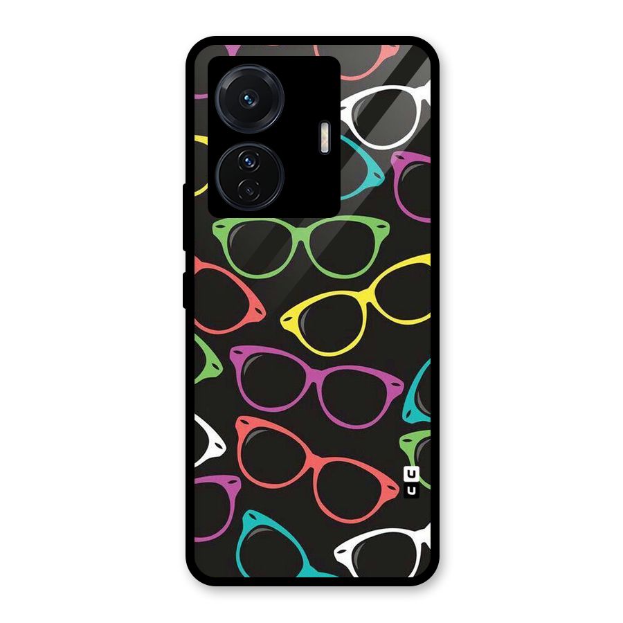 See Colours Glass Back Case for Vivo iQOO Z6 Pro