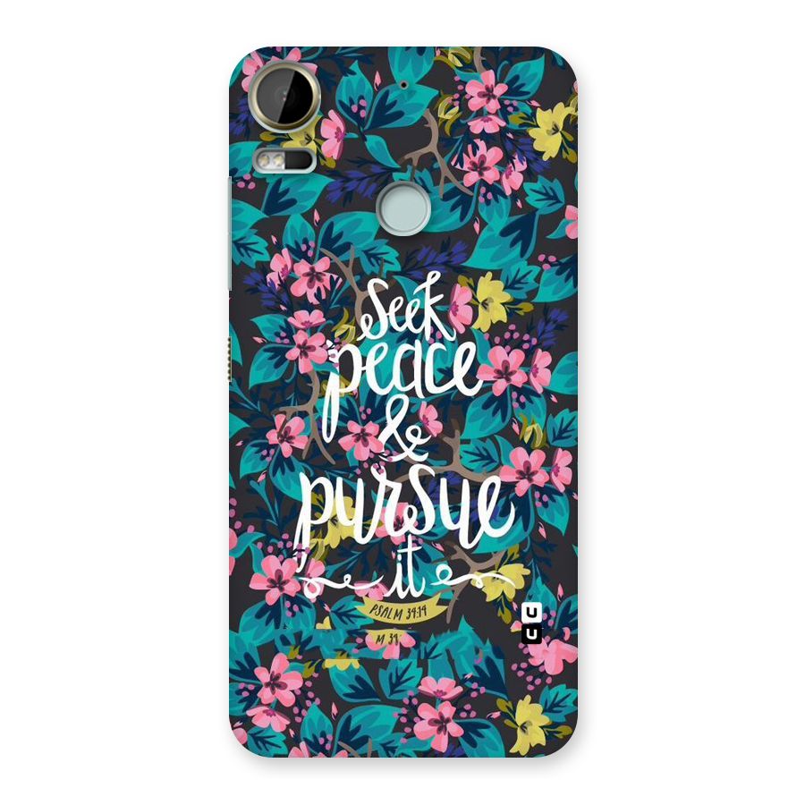 Seek Peace Back Case for Desire 10 Pro