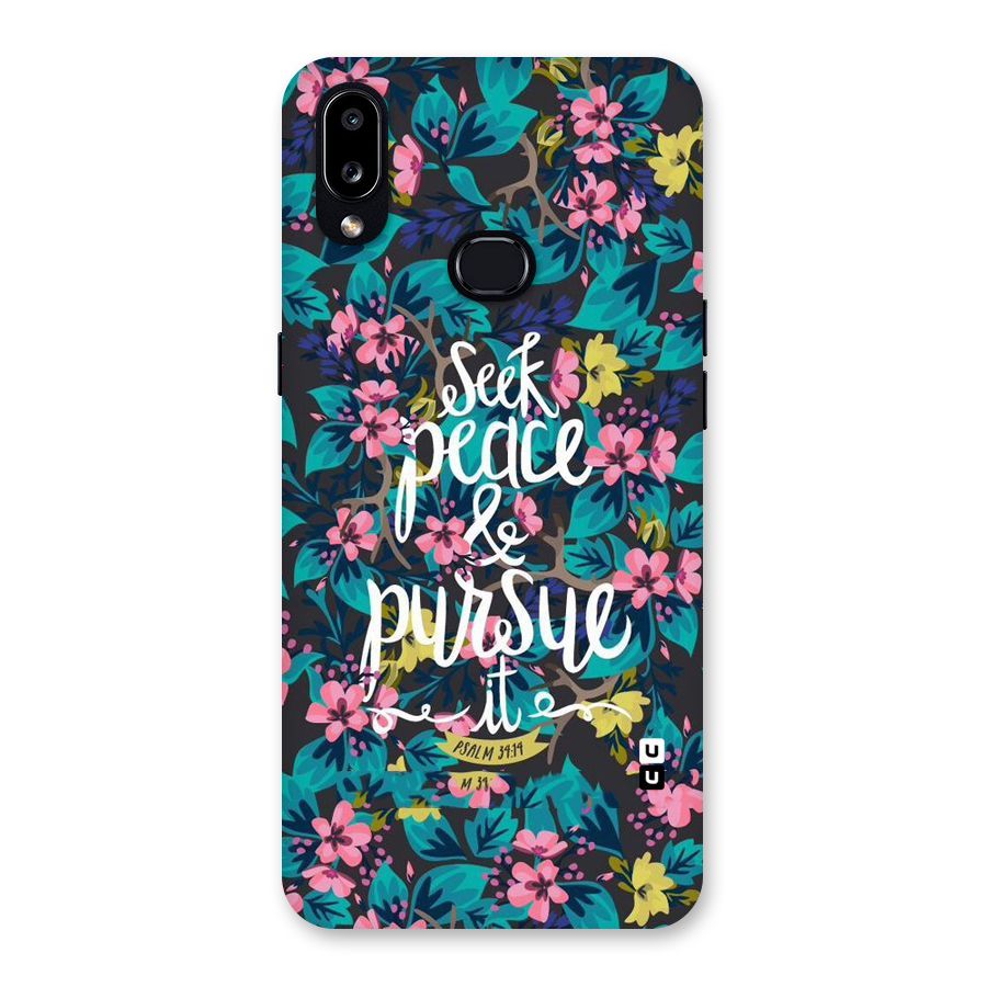 Seek Peace Back Case for Galaxy A10s