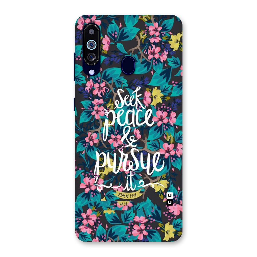 Seek Peace Back Case for Galaxy A60