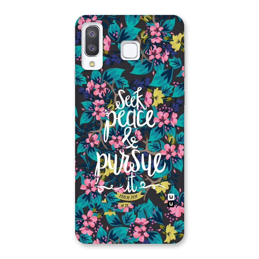 Seek Peace Back Case for Galaxy A8 Star