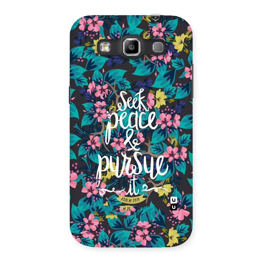 Seek Peace Back Case for Galaxy Grand Quattro