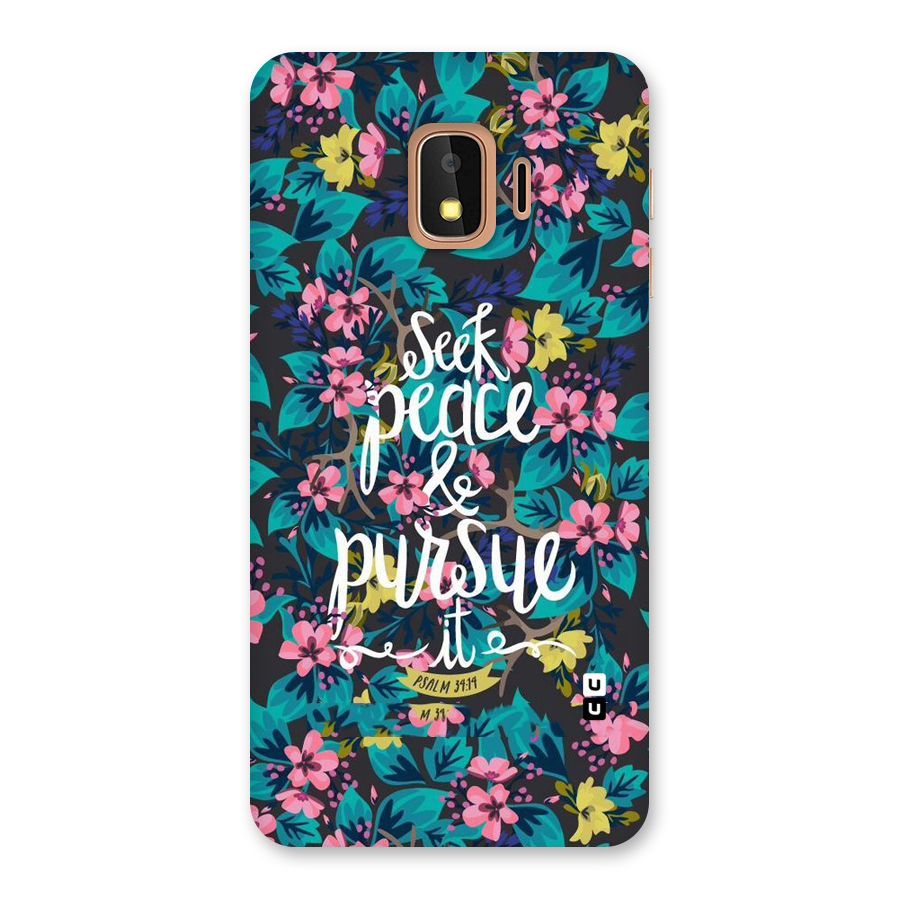 Seek Peace Back Case for Galaxy J2 Core