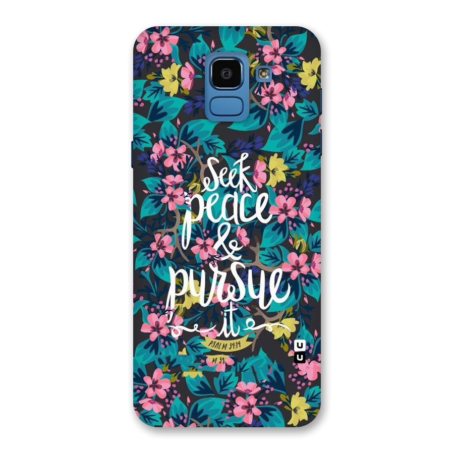 Seek Peace Back Case for Galaxy On6