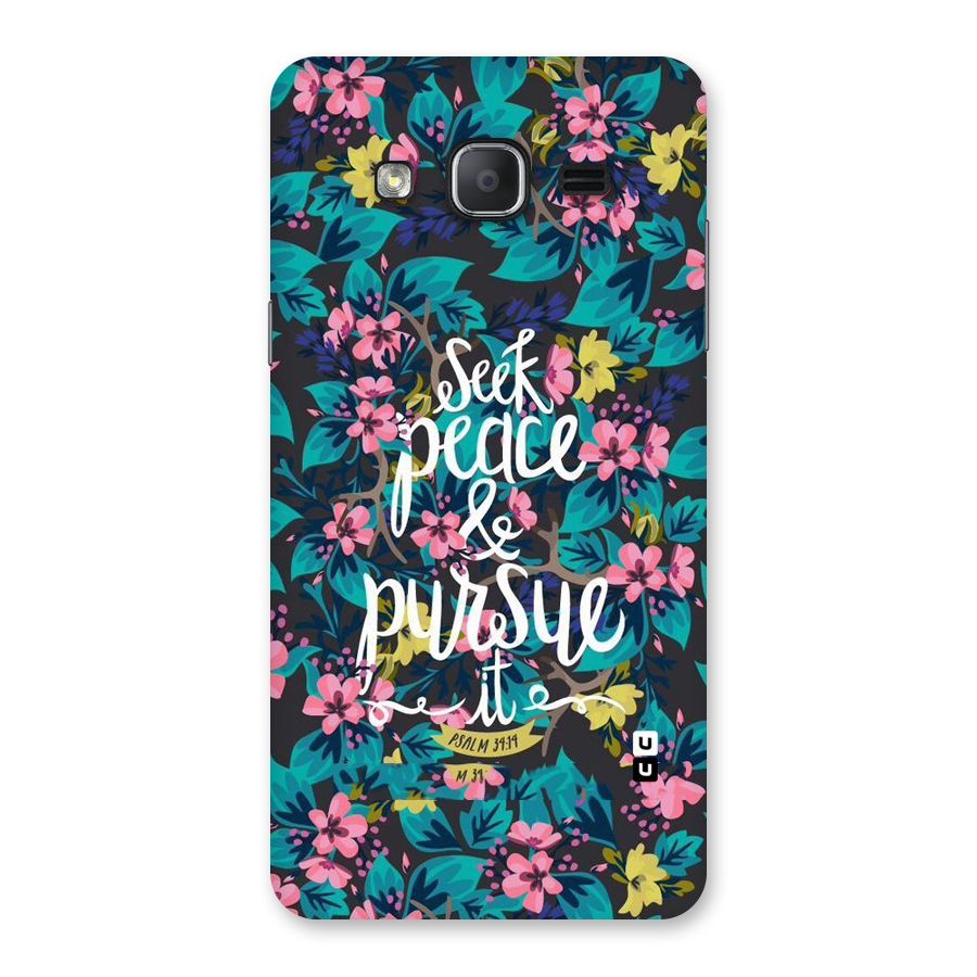 Seek Peace Back Case for Galaxy On7 2015