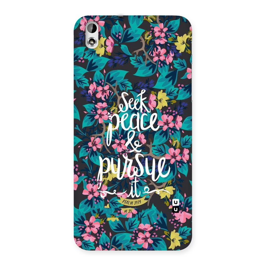 Seek Peace Back Case for HTC Desire 816g