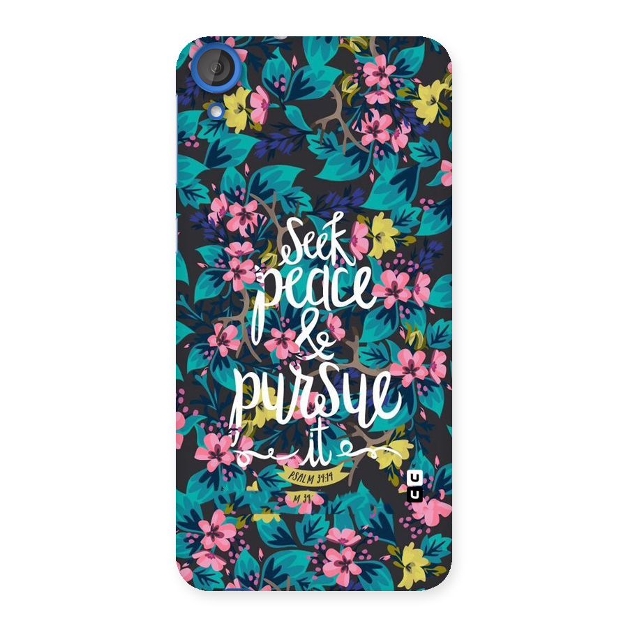 Seek Peace Back Case for HTC Desire 820