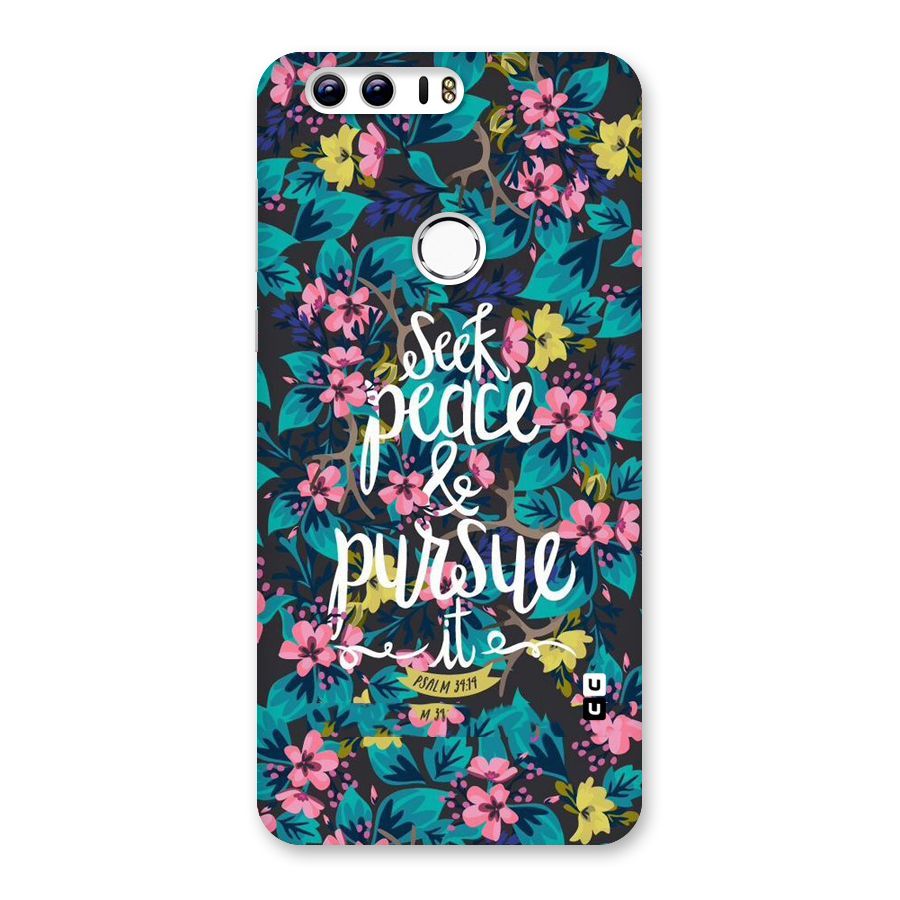 Seek Peace Back Case for Honor 8