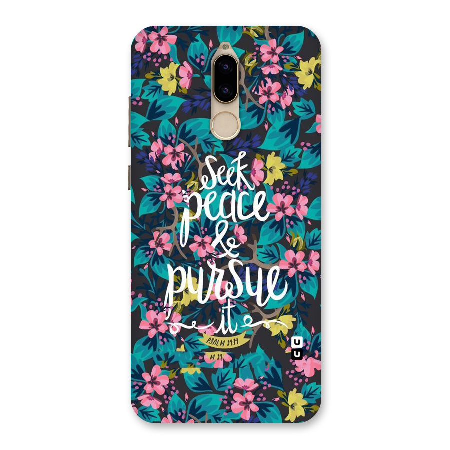 Seek Peace Back Case for Honor 9i