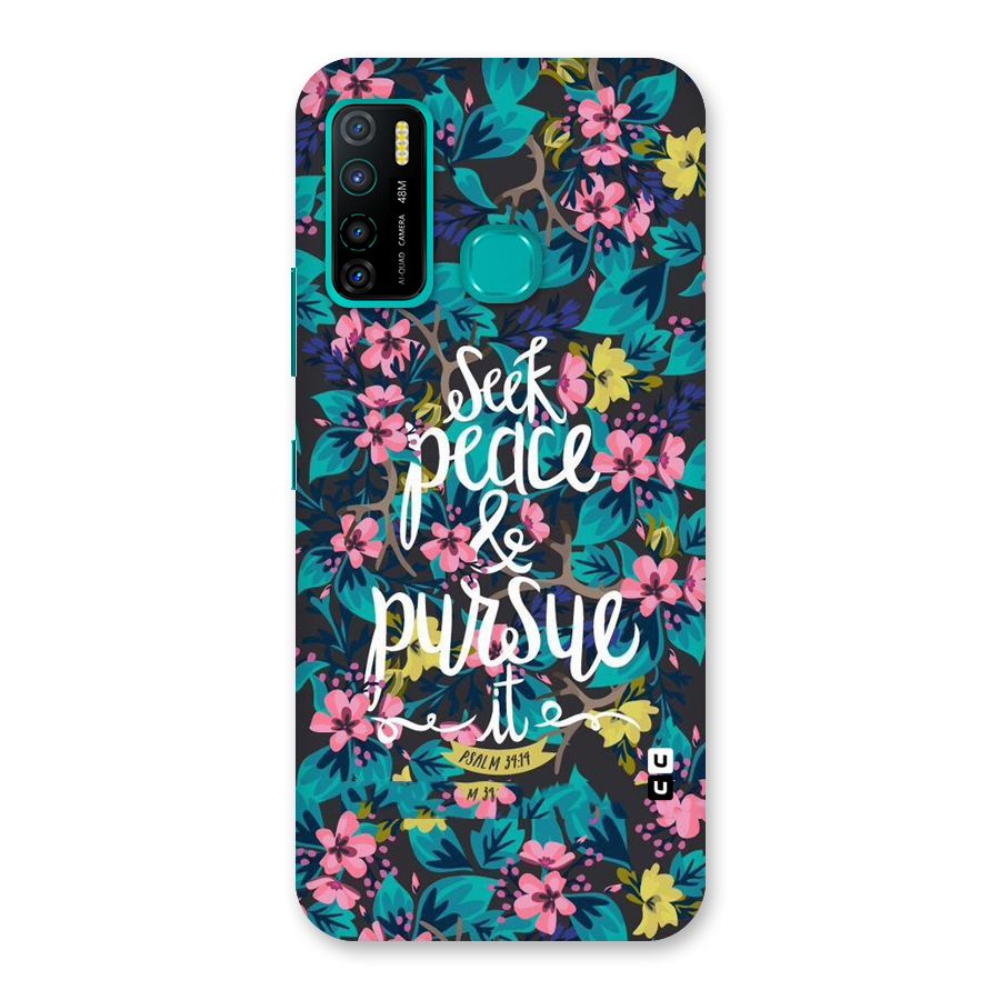Seek Peace Back Case for Infinix Hot 9 Pro