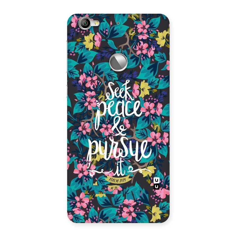 Seek Peace Back Case for LeTV Le 1s