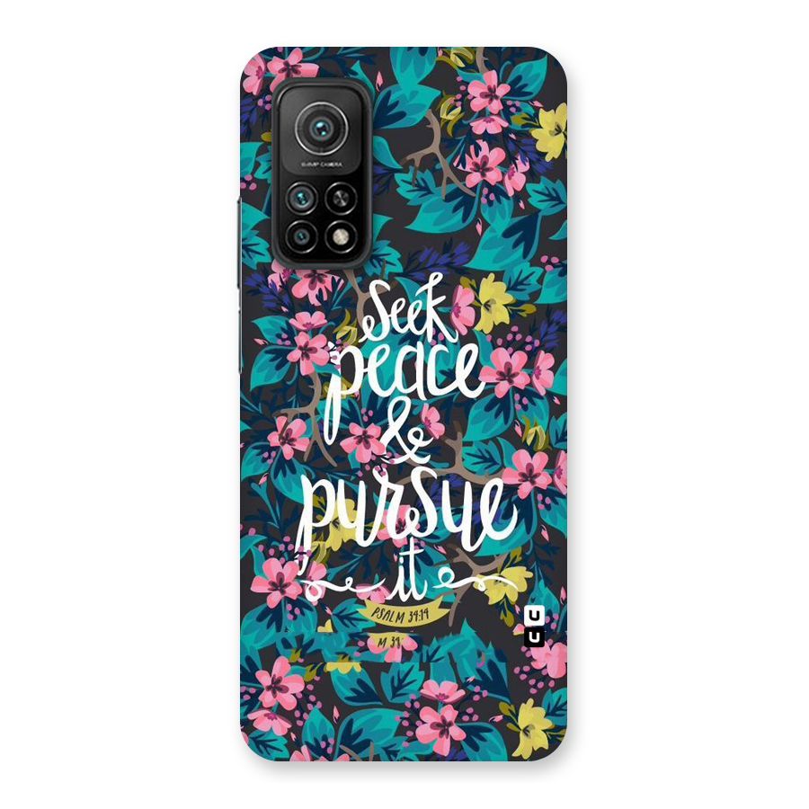 Seek Peace Back Case for Mi 10T 5G