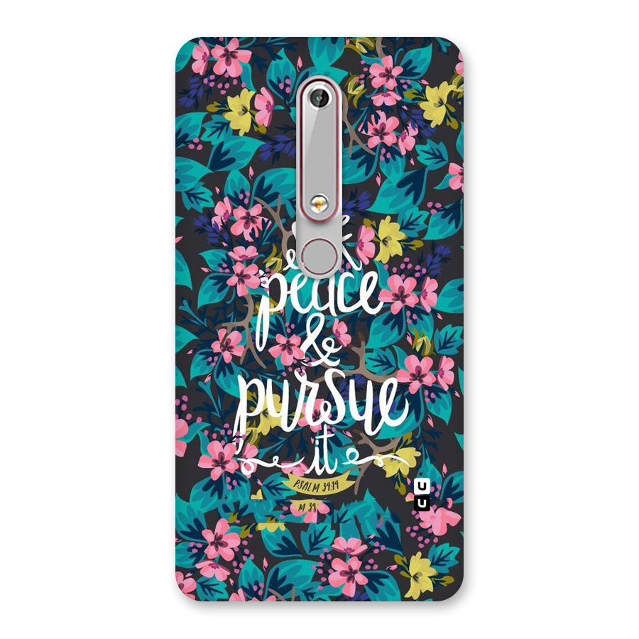 Seek Peace Back Case for Nokia 6.1