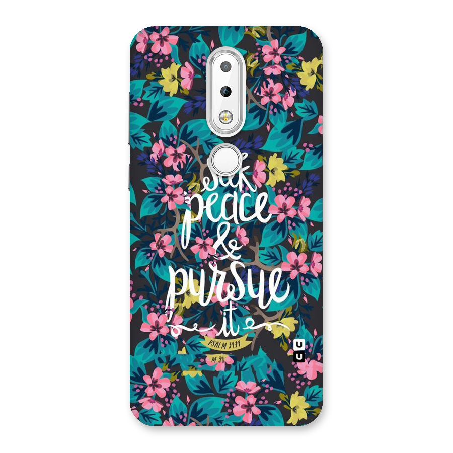 Seek Peace Back Case for Nokia 6.1 Plus