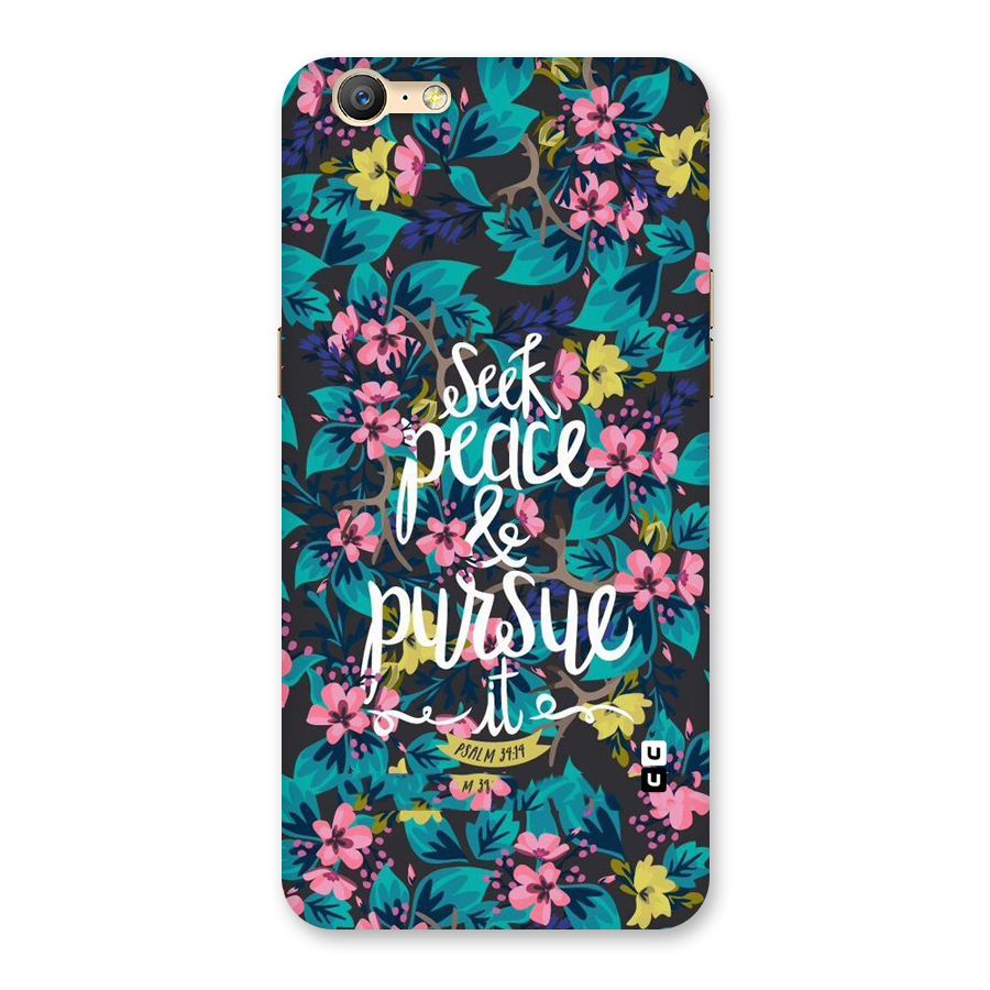 Seek Peace Back Case for Oppo A39
