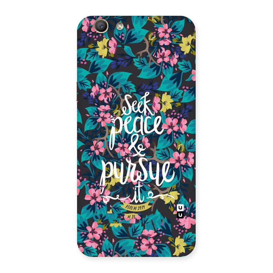 Seek Peace Back Case for Oppo A59