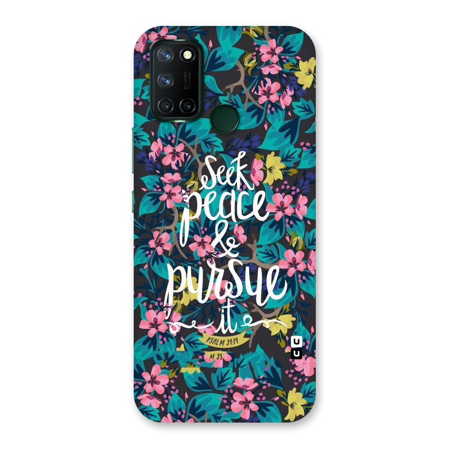 Seek Peace Back Case for Realme 7i