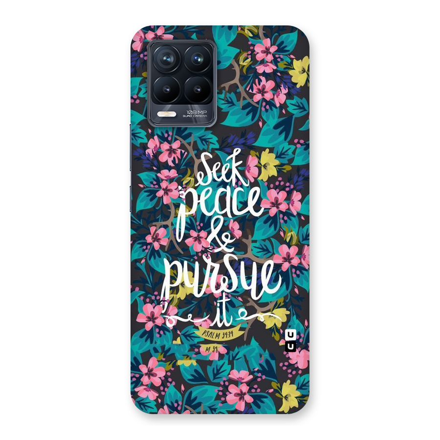 Seek Peace Back Case for Realme 8 Pro