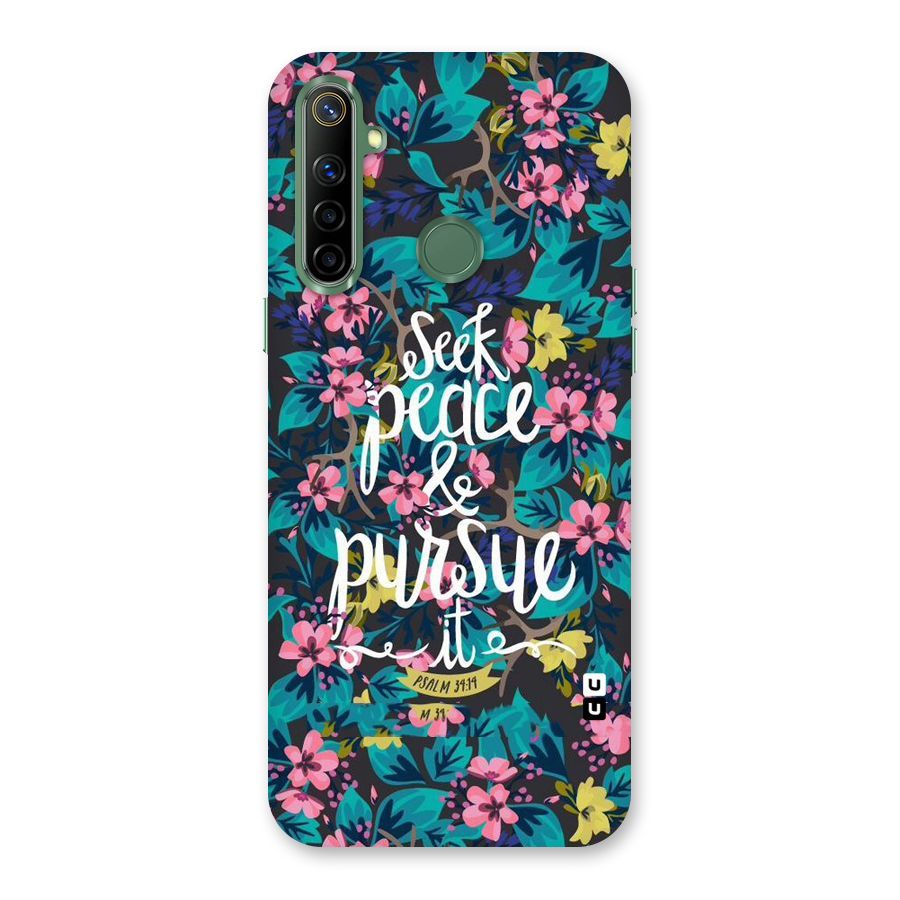 Seek Peace Back Case for Realme Narzo 10
