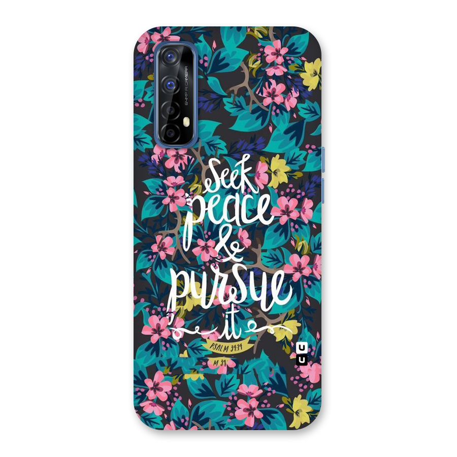 Seek Peace Back Case for Realme Narzo 20 Pro