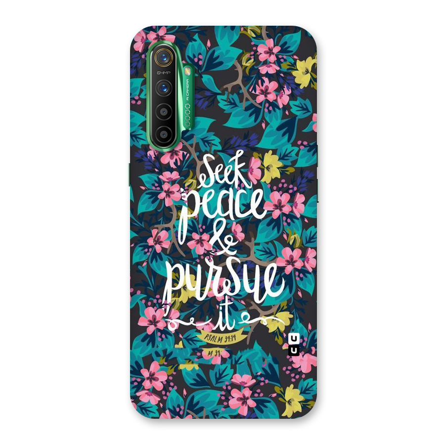 Seek Peace Back Case for Realme X2