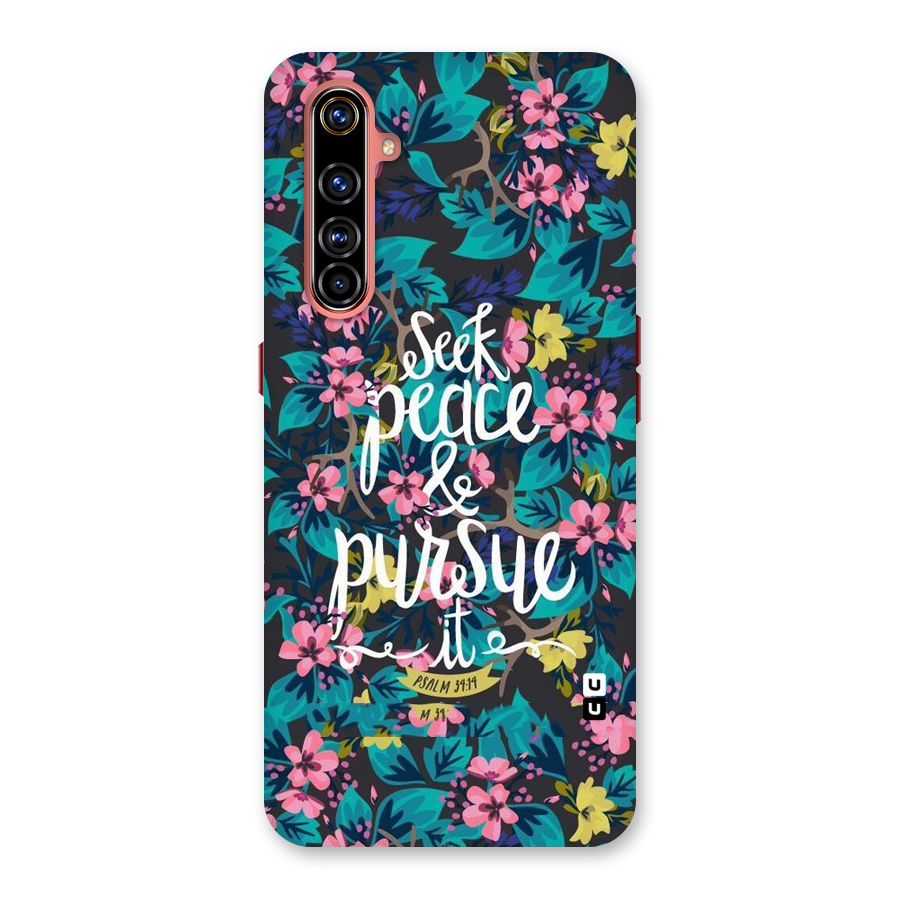 Seek Peace Back Case for Realme X50 Pro