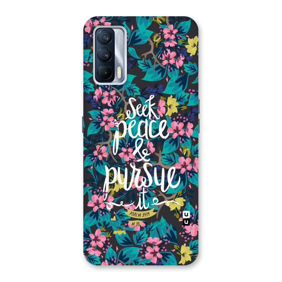 Seek Peace Back Case for Realme X7