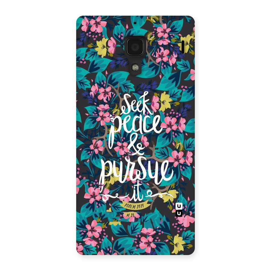Seek Peace Back Case for Redmi 1S