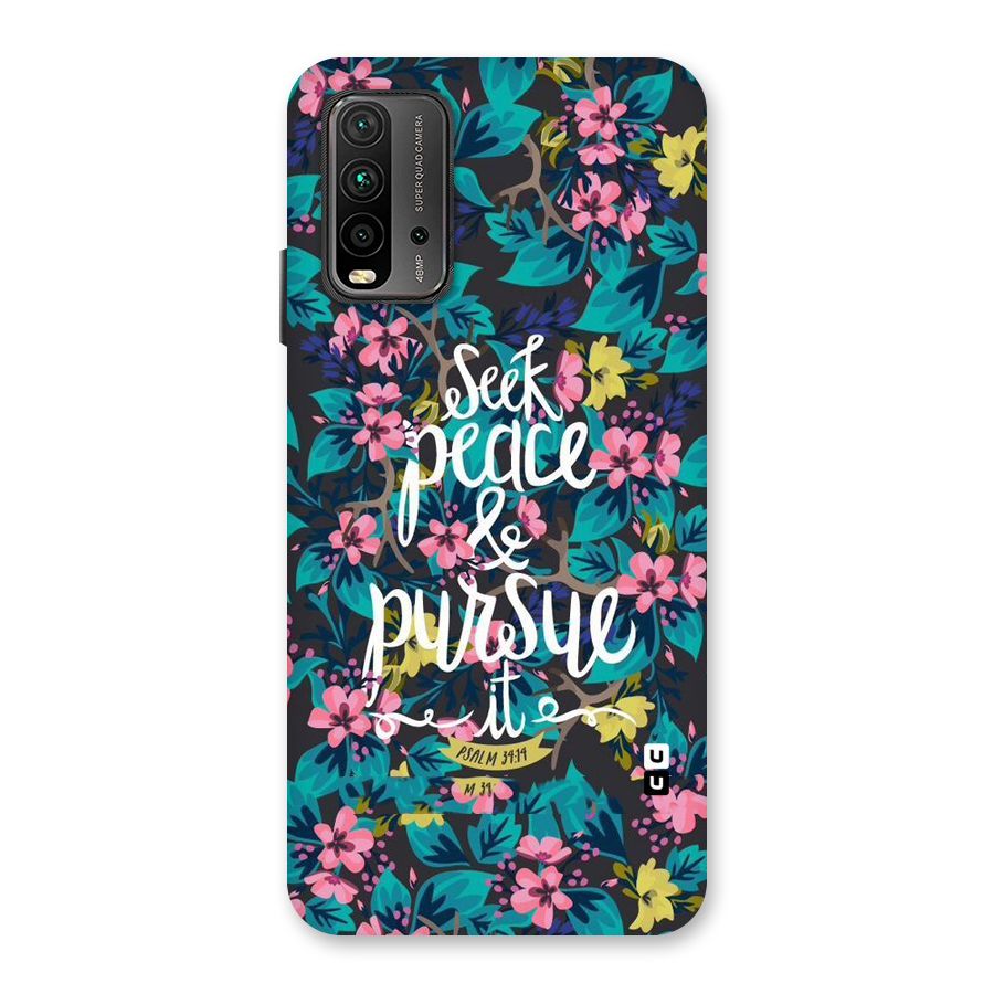 Seek Peace Back Case for Redmi 9 Power