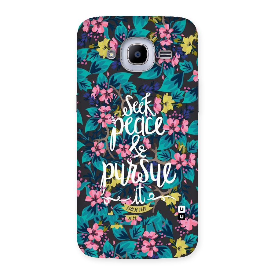 Seek Peace Back Case for Samsung Galaxy J2 Pro