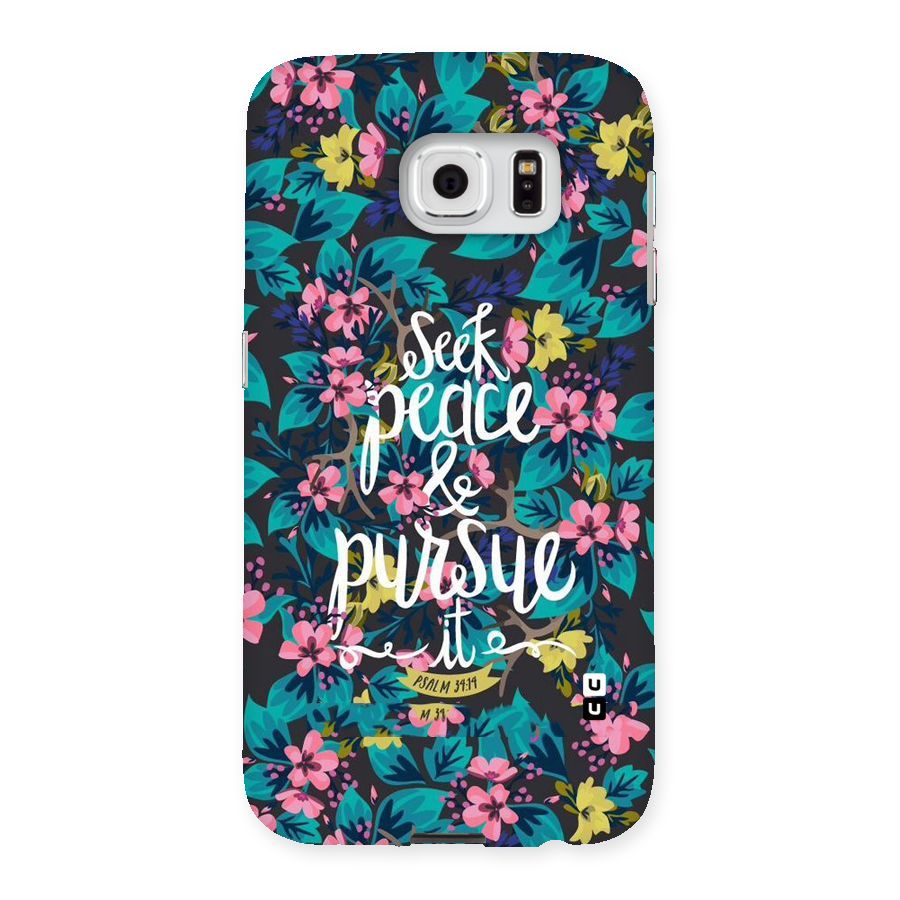 Seek Peace Back Case for Samsung Galaxy S6