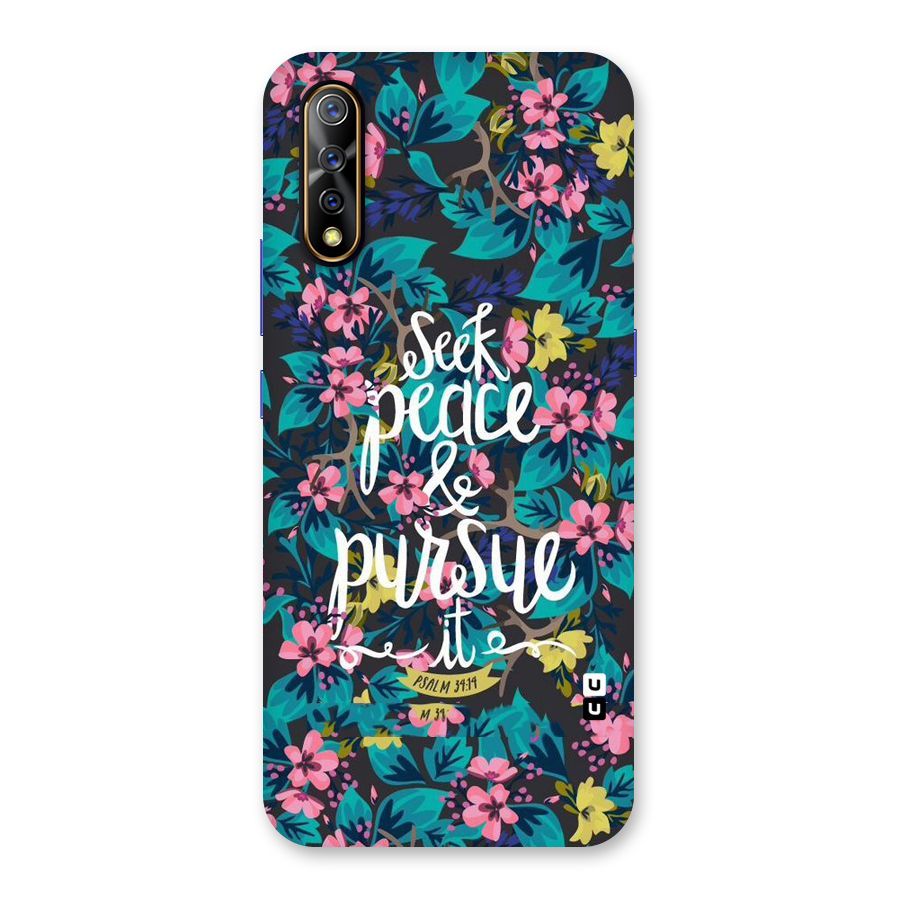 Seek Peace Back Case for Vivo S1