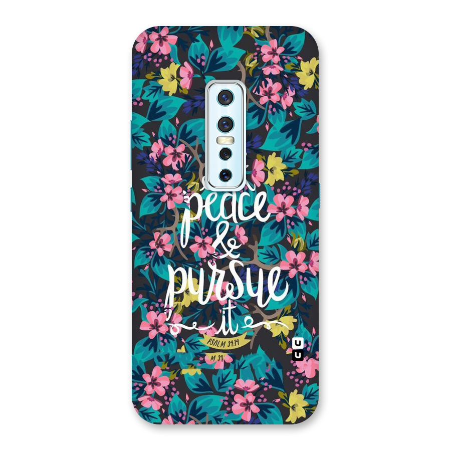 Seek Peace Back Case for Vivo V17 Pro
