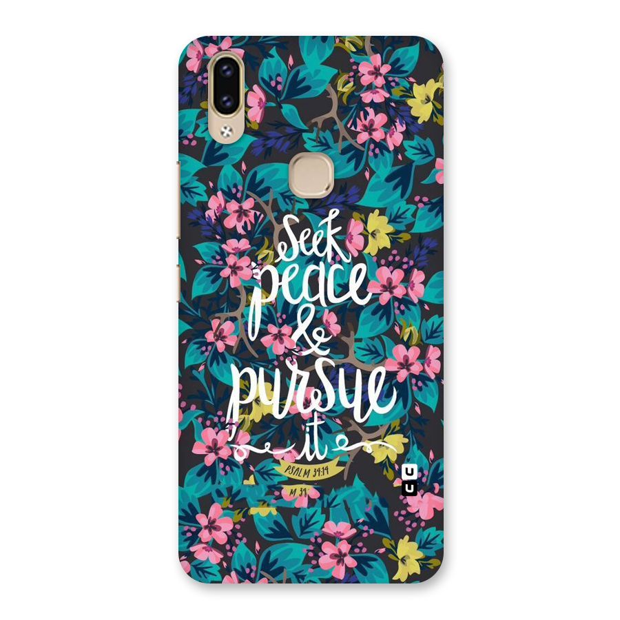 Seek Peace Back Case for Vivo V9