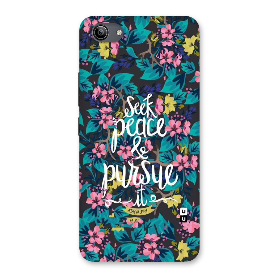 Seek Peace Back Case for Vivo Y81i