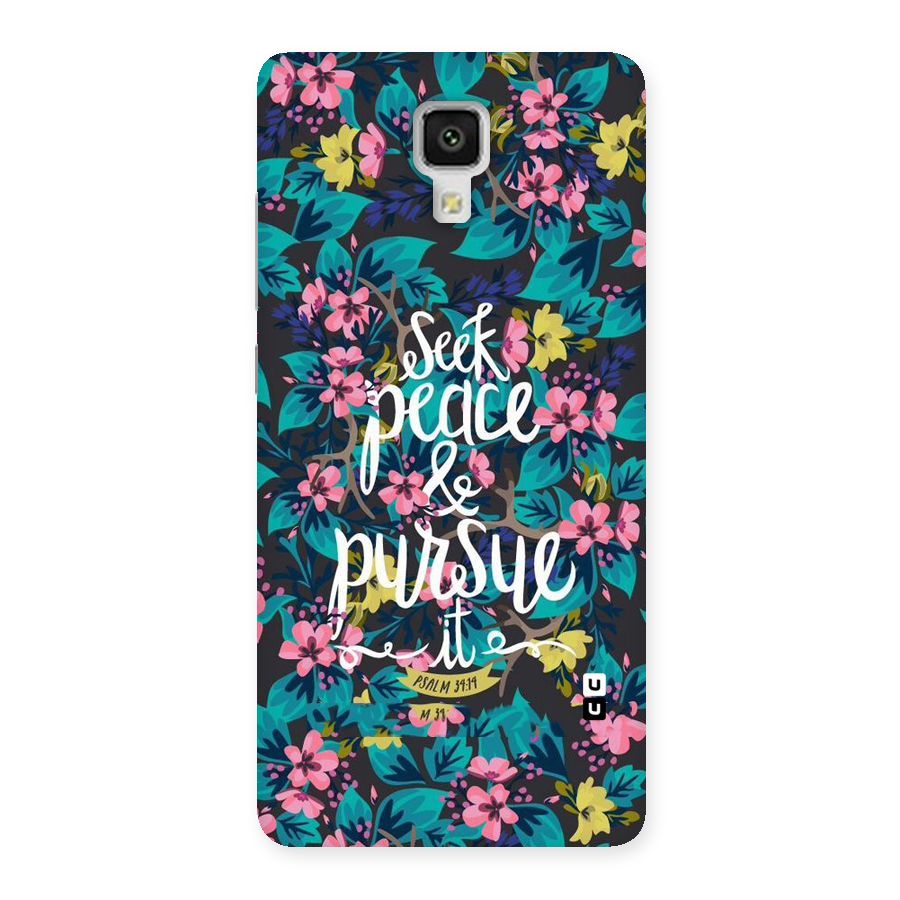 Seek Peace Back Case for Xiaomi Mi 4