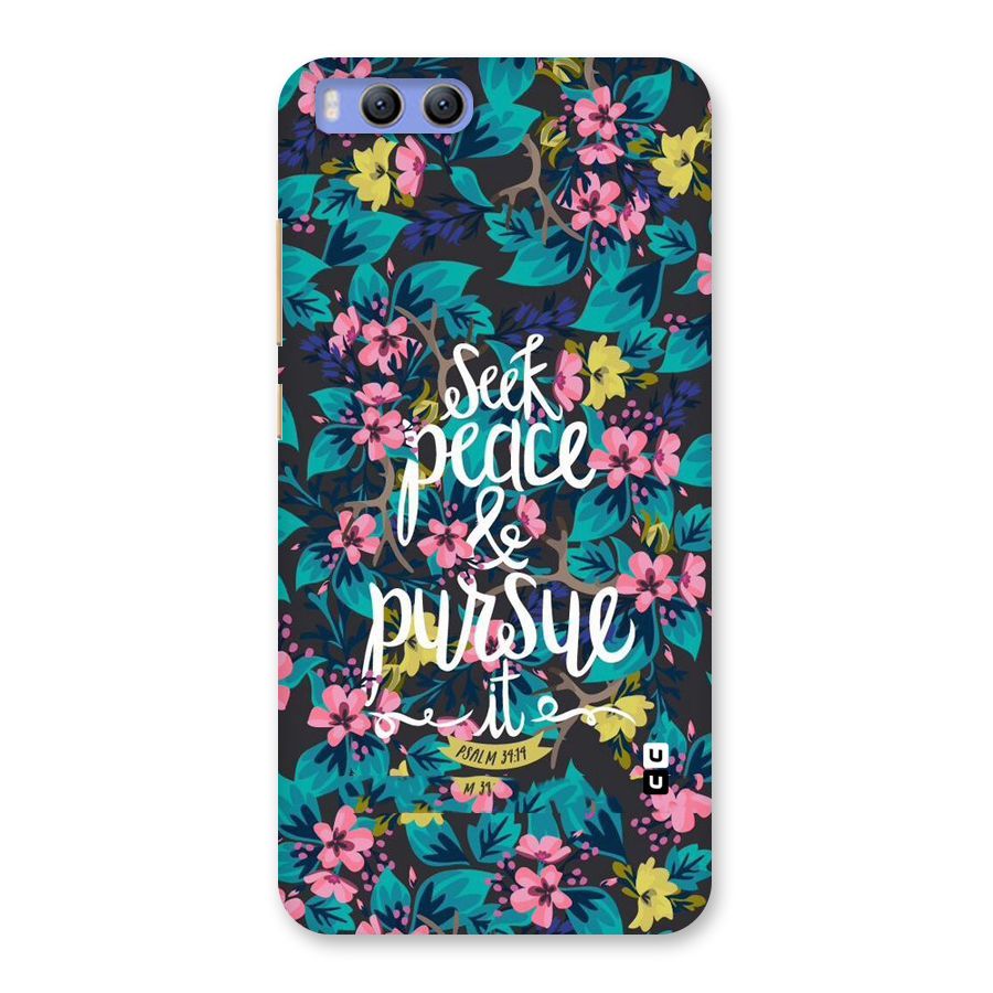 Seek Peace Back Case for Xiaomi Mi 6