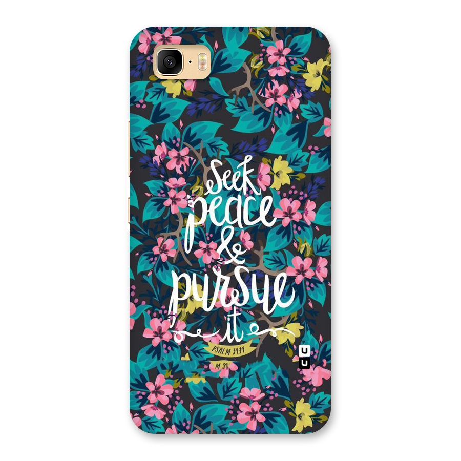 Seek Peace Back Case for Zenfone 3s Max