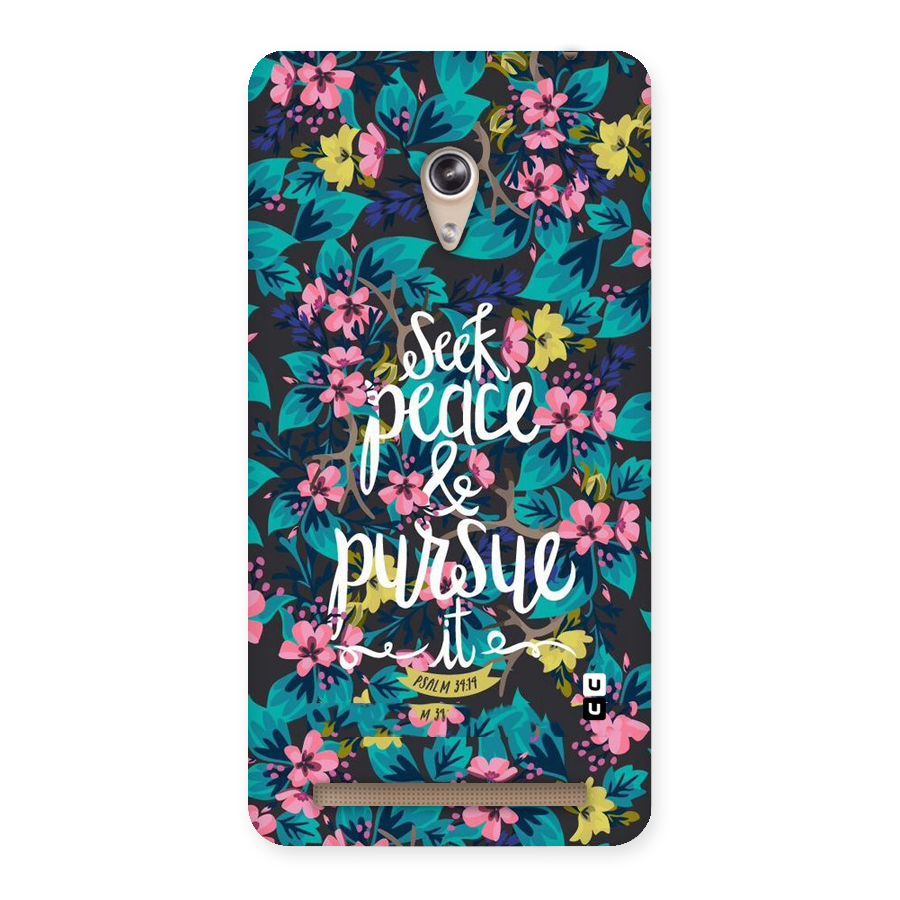 Seek Peace Back Case for Zenfone 6