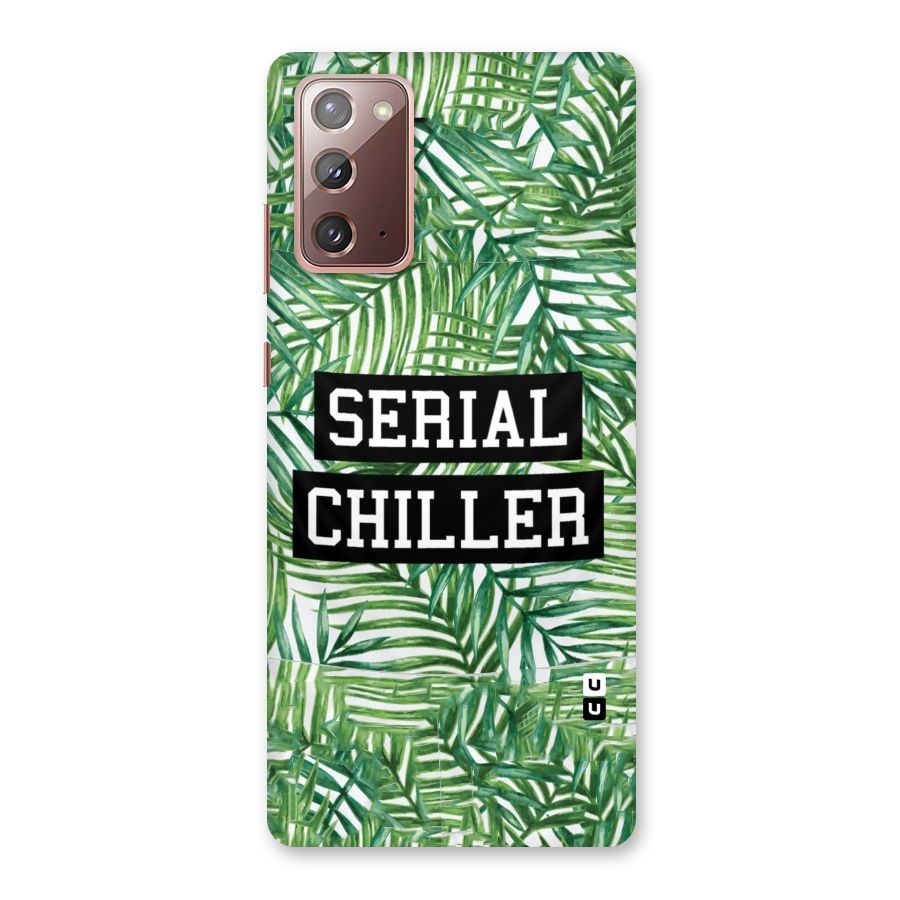 Serial Chiller Back Case for Galaxy Note 20